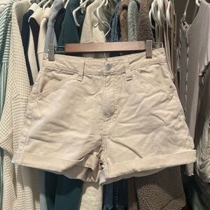 H&M High Waist Denim Shorts
